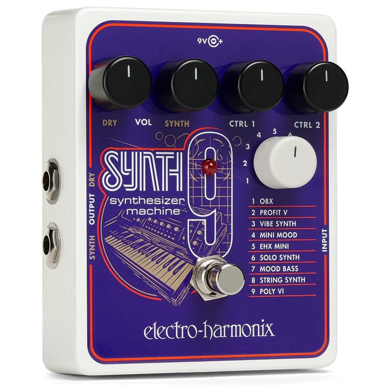 Electro-Harmonix SYNTH9 Synthesizer Machine Pedal - 1